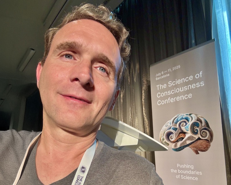 Daniel Branco at The Science of Consciousness conference